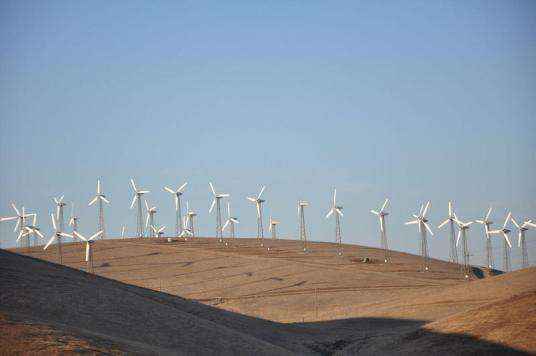 Altamont Pass Энергия ветра